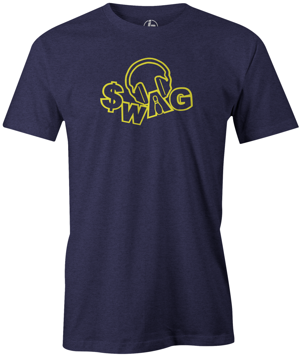 Swag Bowling Outline Logo Inside Bowling