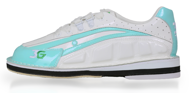 3G Women's Tour Ultra / C Bowling Shoes White/Mint 