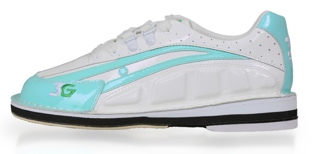 3G Women's Tour Ultra / C Bowling Shoes White/Mint 