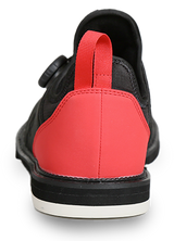 3G Speed Dial+ Black/Red Bowling Shoes * Atop System allows you to dial in the tightness in micro steps with one hand operation, pull out guide for ease to step in and out of shoe * Hot melt diamond plated mesh upper * Interchangeable slide sole on slide foot only