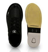 3G Tour Black Bowling Shoes Tour – Our Tour Outsole features a 50% larger EVA wedge that gradually increases towards the heel for improved positioning during the slide and improved comfort. Authentic Buckskin slide frame for consistency and durability as well as improved rubber quality on the traction foot and shoe parts. Removable slide sole and heel that fits all of the 3G spare parts.