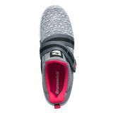 Brunswick Versa Women's Bowling Shoes Steel Gray/Pink * Athletic performance knit * Easy to slip on * No lace fastening system * Light-weight rubber outsole * Pure slide microfiber slide soles on both sides * Superior slide immediately *  * 