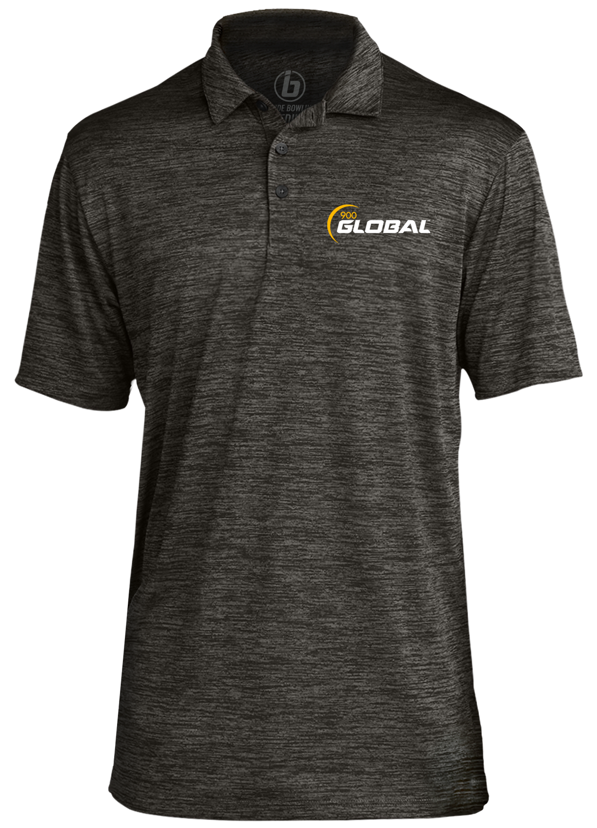 900 Global Classic White Logo Performance Polo