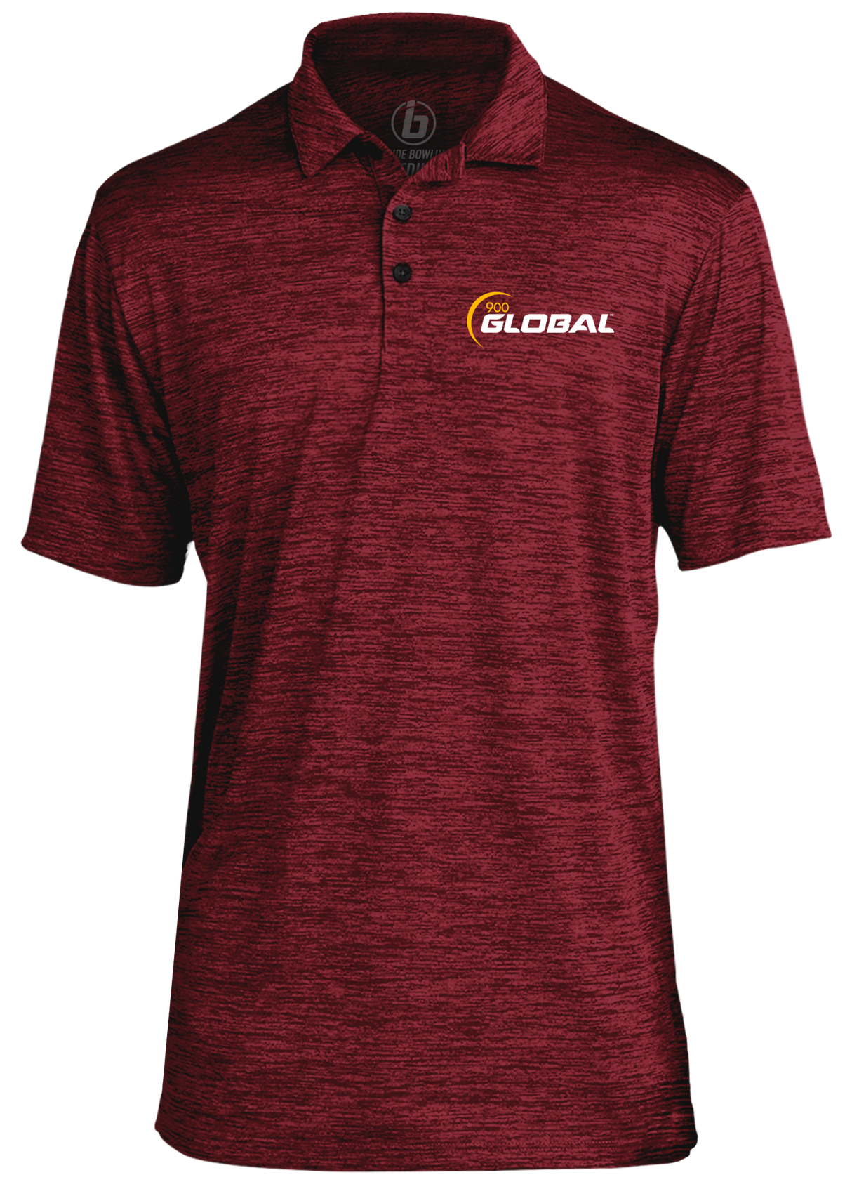 900 Global Classic White Logo Performance Polo