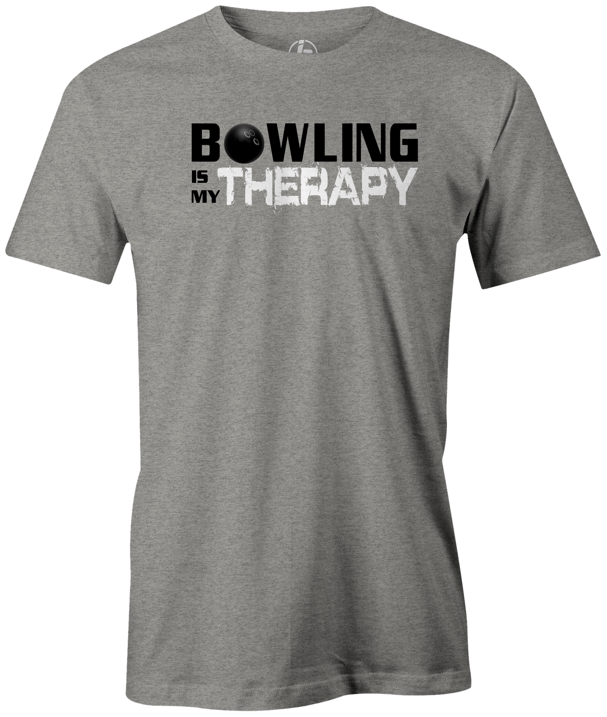 bowling-is-my-therapy bowling-logo-tee-shirt-bowler-tshirt