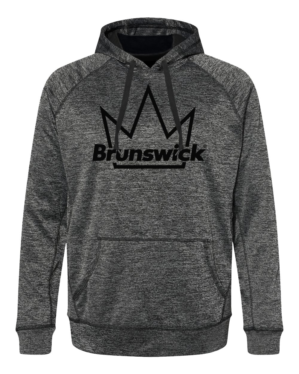 Brunswick Crown Black Performance Hoodie