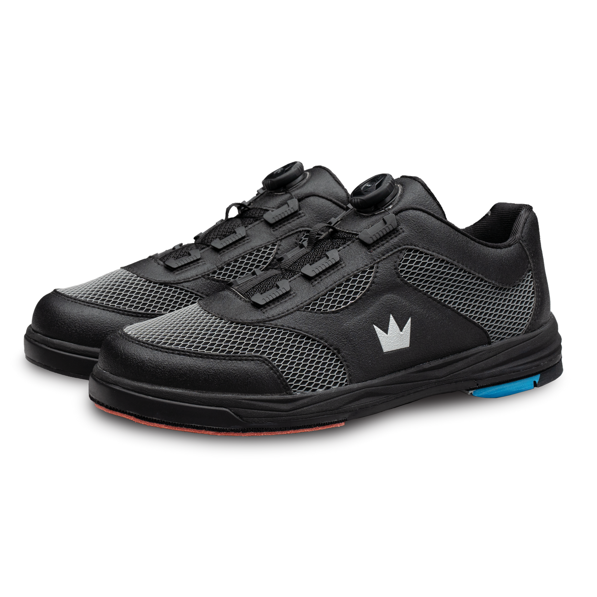 Brunswick Fury Black Bowling Shoes * Sleek synthetic upper * Molded EVA insole for comfort and performance * Extreme cushion comfort with Ortholite footbed * Convenient ATOP dial lacing system