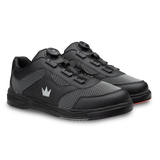 Brunswick Fury Black Bowling Shoes * Sleek synthetic upper * Molded EVA insole for comfort and performance * Extreme cushion comfort with Ortholite footbed * Convenient ATOP dial lacing system