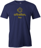 track-criterion new bowling ball logo tshirt bowler tee shirt