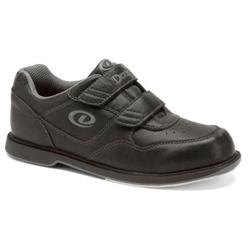 Dexter V Strap Black Velcro Bowling Shoes Inside Bowling