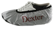 Dexter Shoe Protector Sturdy fabric upper with elasticized top for a snug fit Durable synthetic bottoms Unisex sizes Sold in a pair Grey Nylon and Black PVC X Small = women's 5-7.5 Small = men's 6.5 - 8.5, women's 8-10 Medium = men's 9 - 12, women's 11 Large = men's 13, 14, 15