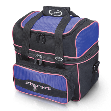 Storm 1 Ball Flip Tote Black/Purple Bowling Bag suitcase league tournament play sale discount coupon online pba tour