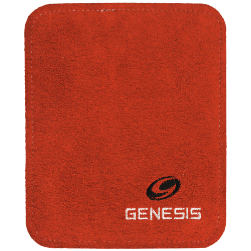 Genesis Pure Pad Buffalo Leather Bowling Ball Wipe Orange