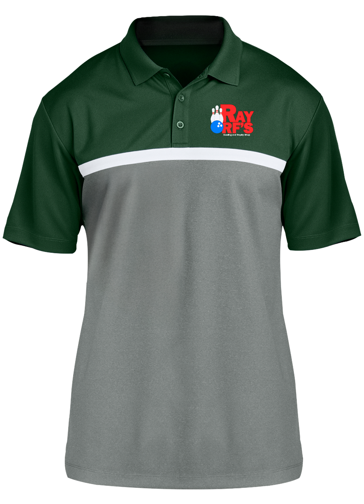 ray-orfs-competitor-polo pro shop and trophy st louis bowler league tournament bowling shirt