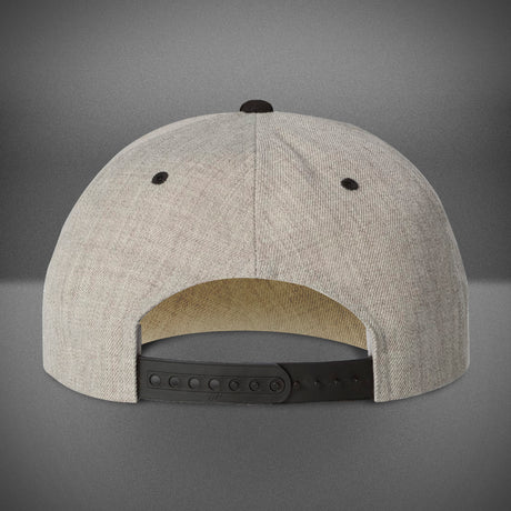 hammer-flat-bill-snapback-cap-heather-black