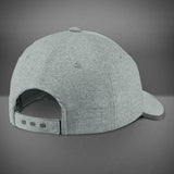 hammer bowling ogio cap high performance hat headwear bill two-tone atheltic grey heather nothing hits like a hammer pvc patch