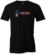 hammer-usa america bowling-ball-logo-tee-shirt-bowler-tshirt american