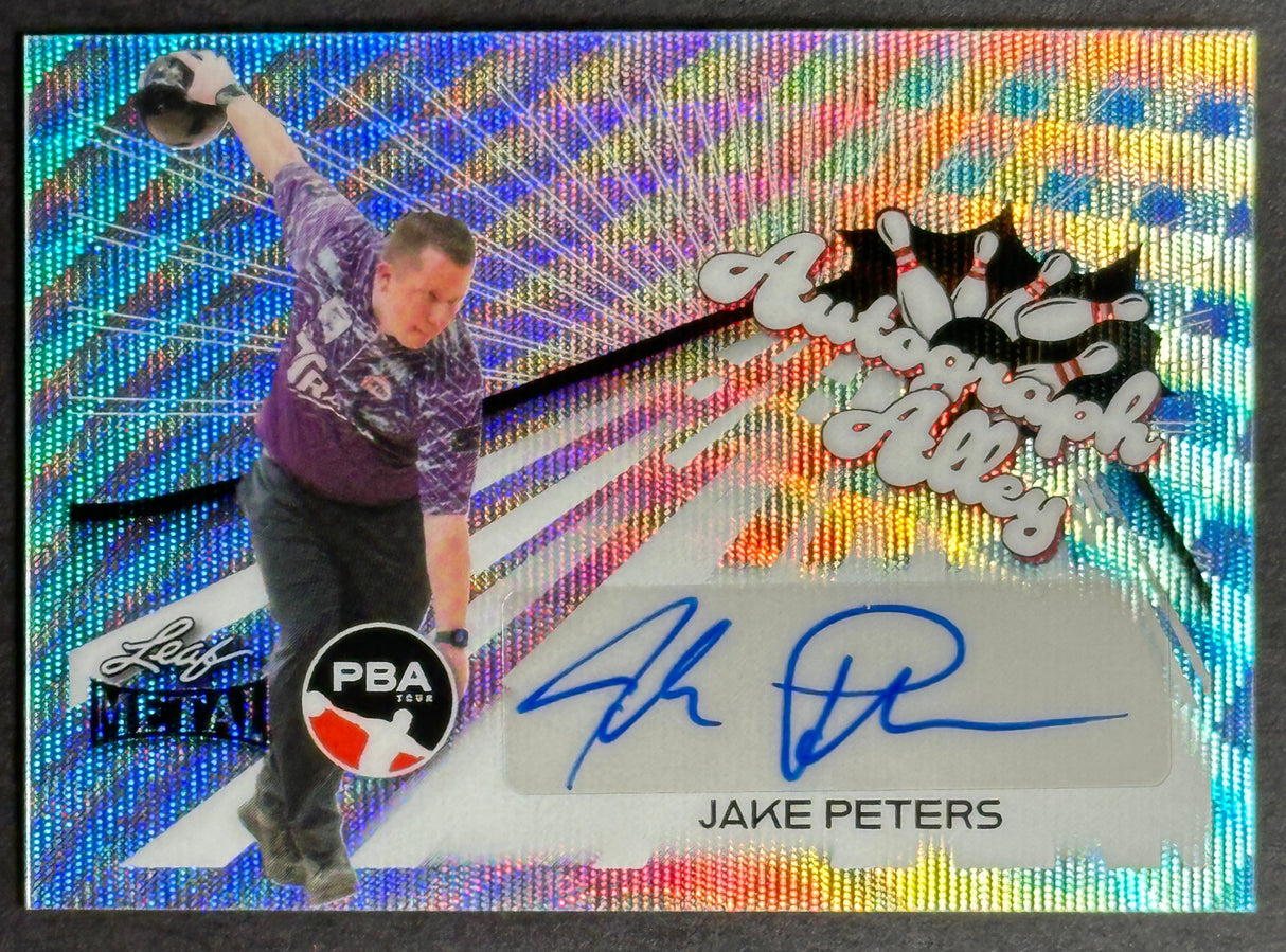 2024 Leaf Metal Stars PBA Trading Card Jake Peters Autograph Alley /49