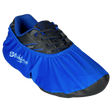 KR Strikeforce Flexx Shoe Cover Royal  * Dura Flexx Ultra Stretch material for easy on, easy off * Defends bowling shoes from offensive elements, inside and outside of the bowling center * Waterproof soles * Easily slips over bowling shoes * Sold in pairs * One size fits most