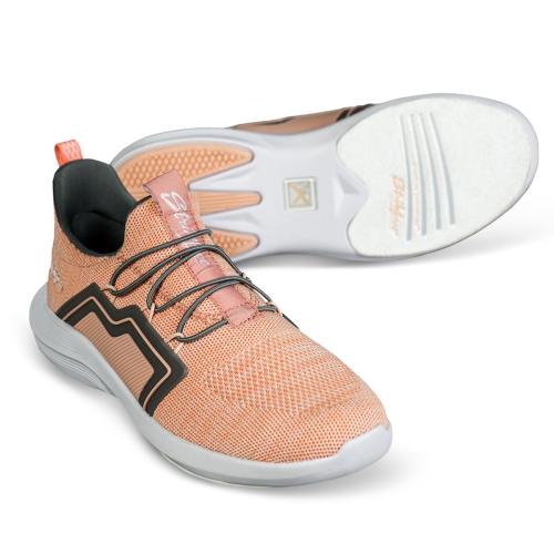 KR Strikeforce Milan Coral/Grey Women's Bowling Shoes