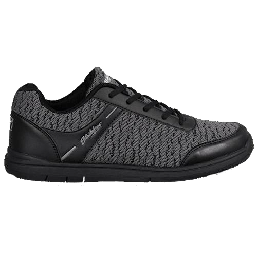 KR Strikeforce Youth Flyer Mesh Black/Steel Bowling Shoes The Flyer by KR Strikeforce is a basic universal soled shoe (meaning it has slide soles on both the right and left shoes). It is simple yet stylish and is made with a engineered mesh upper so it is comfortable.