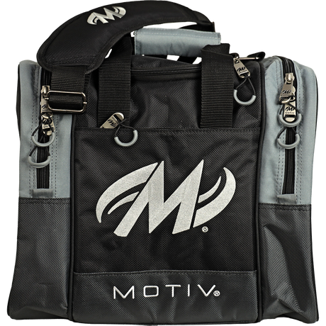 Motiv Shock 1 Ball Single Tote Covert Black Bowling Bag suitcase league tournament play sale discount coupon online pba tour