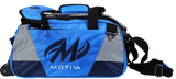 Motiv Ballistix 2 Ball Double Tote Cobalt Blue Bowling Bag suitcase league tournament play sale discount coupon online pba tour