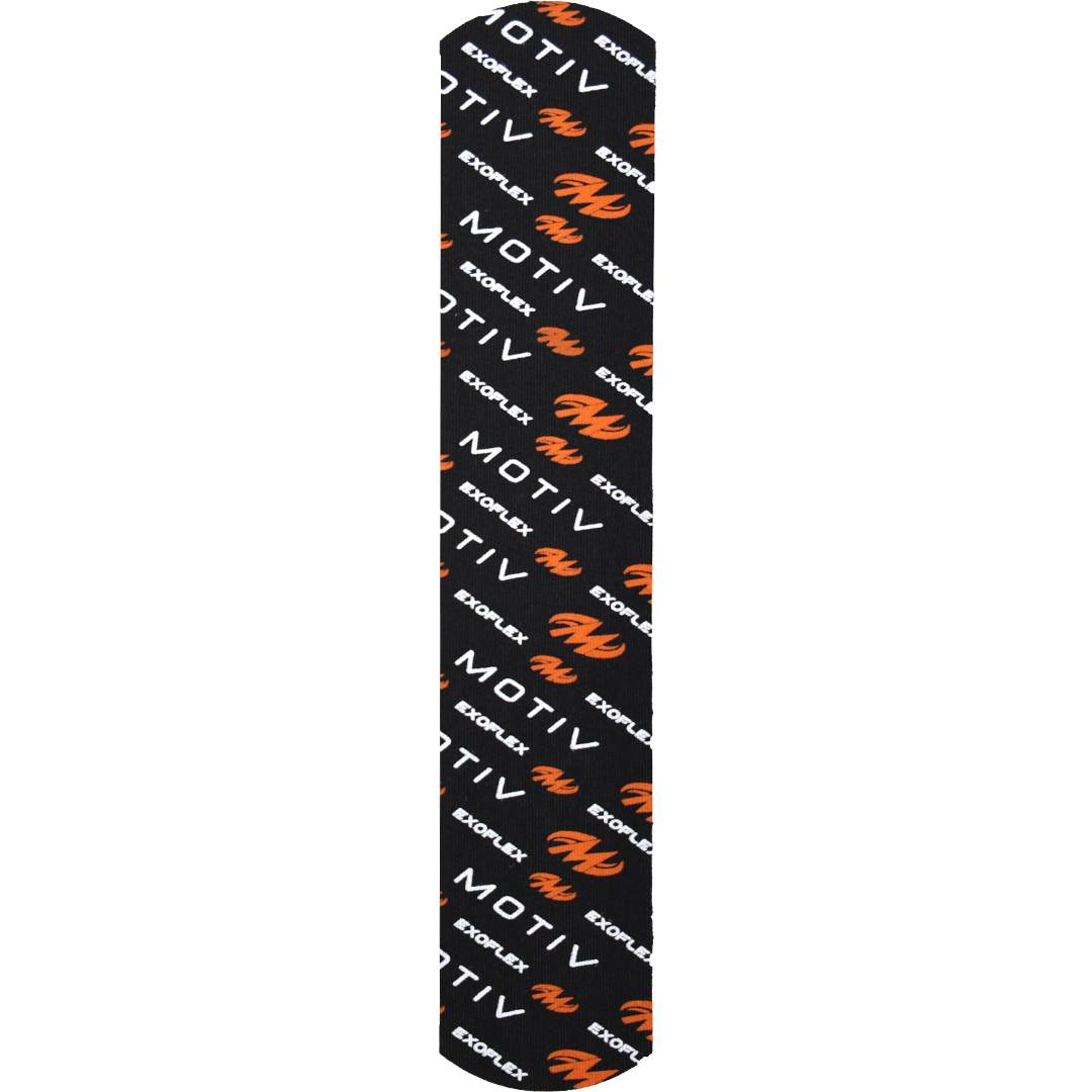 Motiv ExoFlex Kinesiology Athletic Pre-Cut Tape Black/Orange