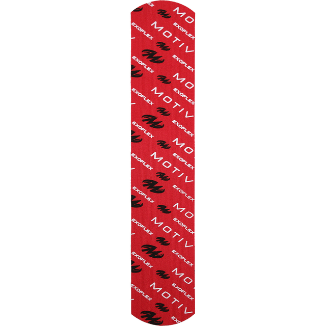 Motiv ExoFlex Kinesiology Athletic Pre-Cut Tape Red