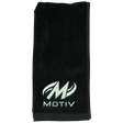 1Motiv Competition Towel Silver 00% cotton plush towel Hemmed edge and Embroidered MOTIV logo