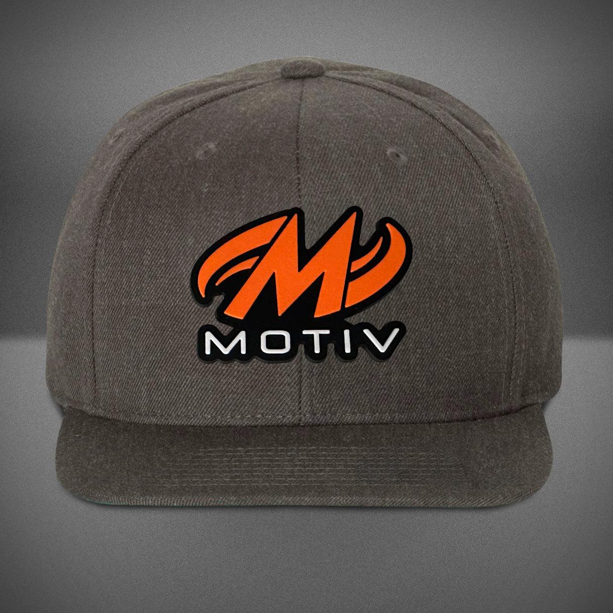 motiv-flat-bill-snapback-cap-dark-heather