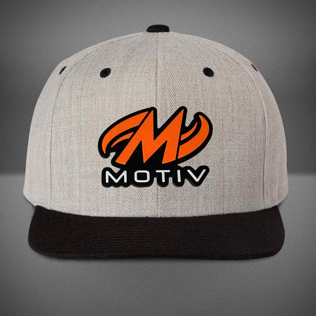 motiv-flat-bill-snapback-cap-heather-black