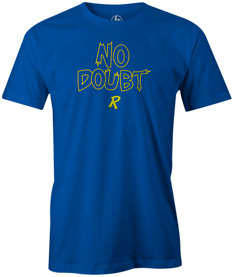 radical-no-doubt bowling ball logo tee shirt bowler tshirt 