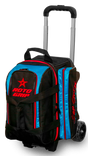 Roto Grip 2 Ball Roller All Star Edition Competitor Black/Red/Blue Bowling Bag