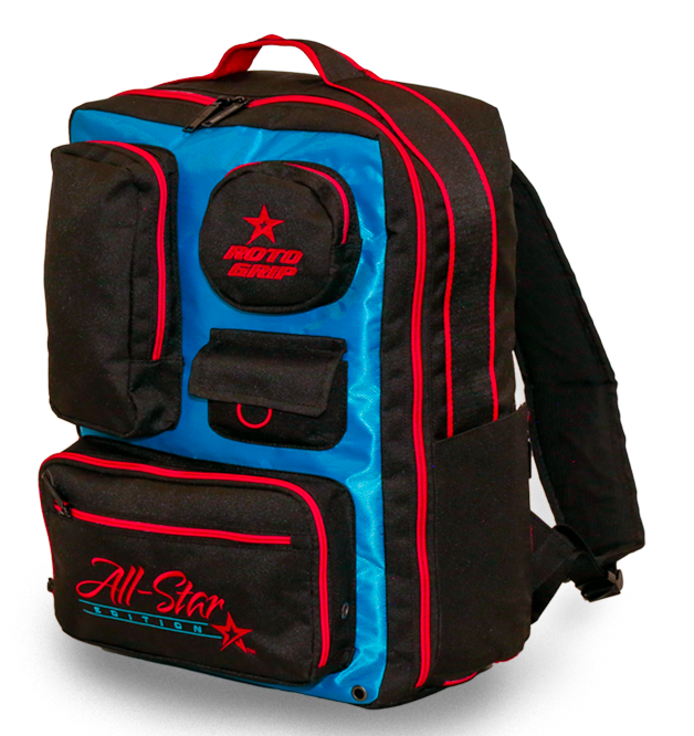 Roto Grip Topliner Competitor Black/Red/Blue Bowling Backpack