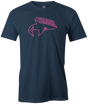 track shark bowling ball t shirt