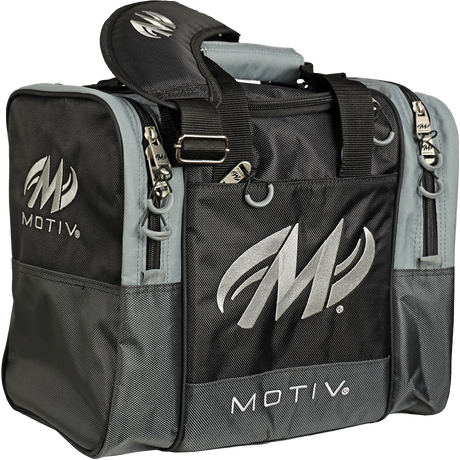 Motiv Shock 1 Ball Single Tote Covert Black Bowling Bag suitcase league tournament play sale discount coupon online pba tour