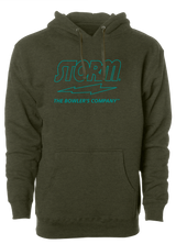 Storm "The Bowler's Company" Hoodie Teal Outline