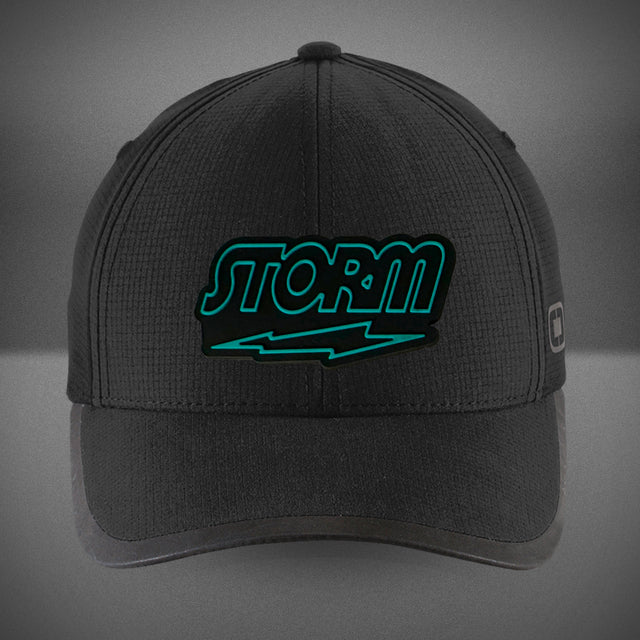 storm bowling hat cap performance bill velcro new era fanz fanatics bowler golf black the bowlers company belmo troup simo bill chrisman utah ogio black