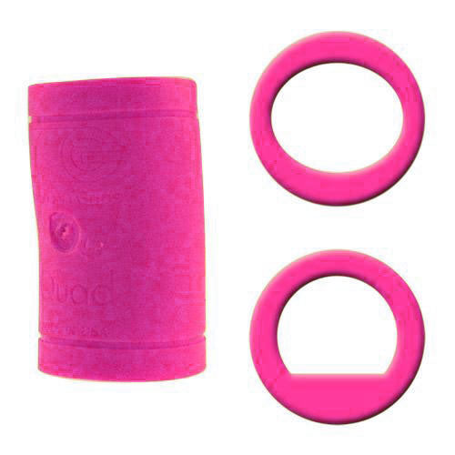 Turbo Quad Classic Finger Grips - Pink - Power Lift / Oval