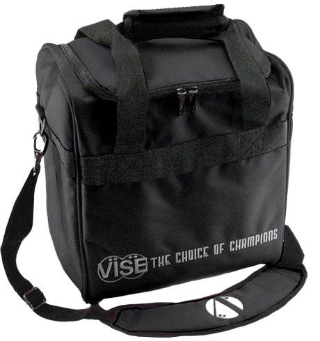 Vise 1 Ball Tote Bowling Bag Black