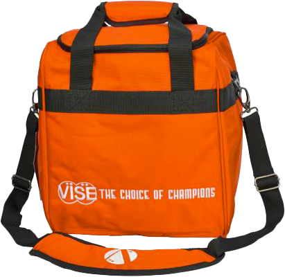 Vise 1 Ball Tote Bowling Bag Orange