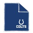 NFL Shammy Indianapolis Colts Ultimate oil removing pad Leather on both sides Restores tacky feel for better ball performance Embroidered logos 8" x 7.5"