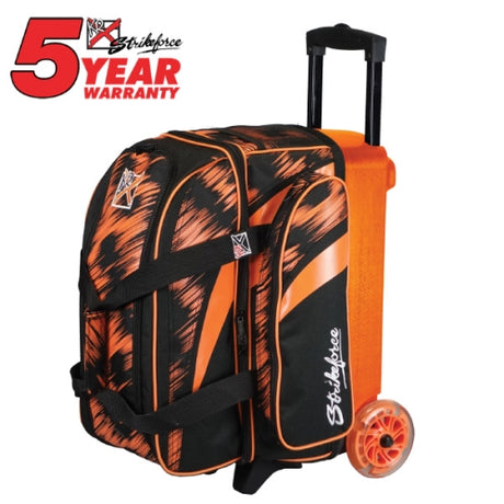 Cruiser Scratch double roller bowling ball bag