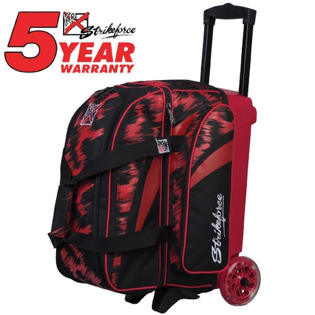 Cruiser Scratch double roller bowling ball bag