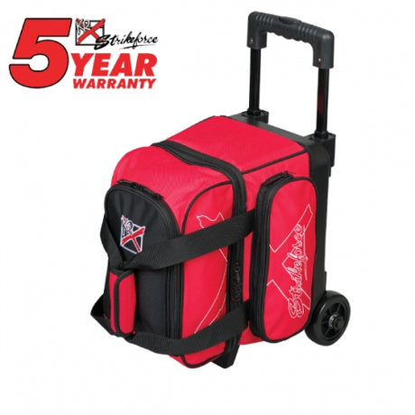 Hybrid single bowling ball roller bag