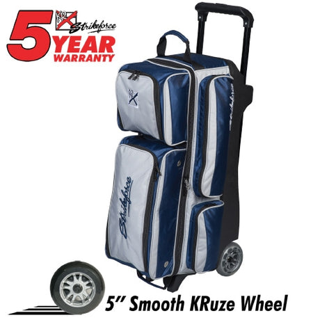 Konvoy triple roller bowling ball bag