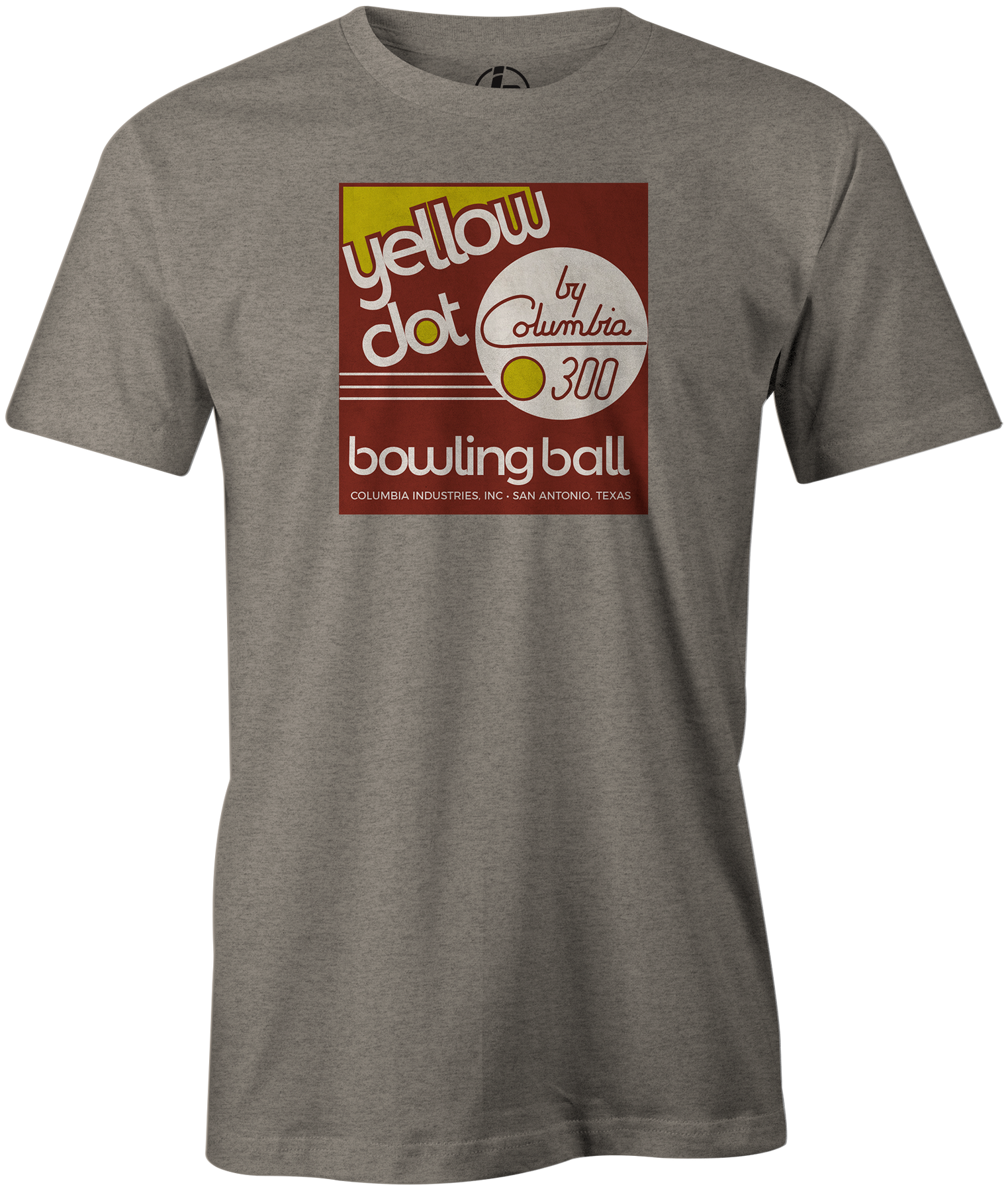 columbia yellow dot bowling ball